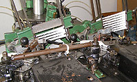 Toothbrush filling machine